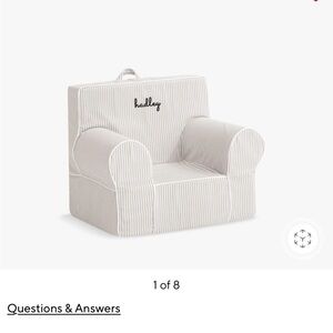 Pottery barn my first anywhere chair- cover only